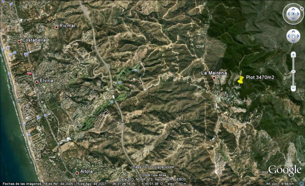 Plots for sale in La Mairena Costa Del Sol, Málaga, Spain