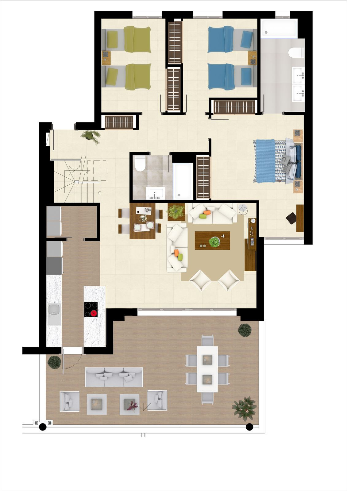 3 Bed Apartment for sale in Nueva Andalucía Costa Del Sol, Málaga, Spain