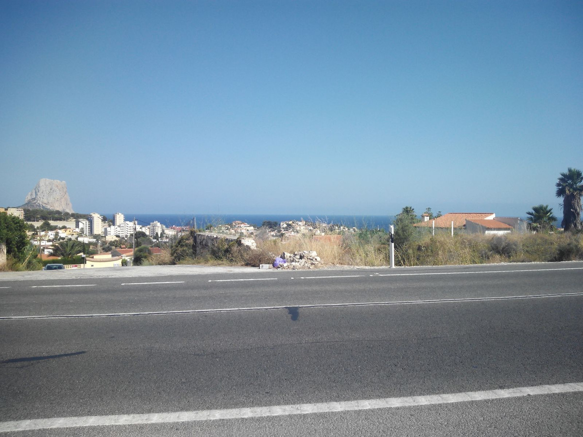 Plots for sale in Calpe Costa Blanca, Alicante, Spain