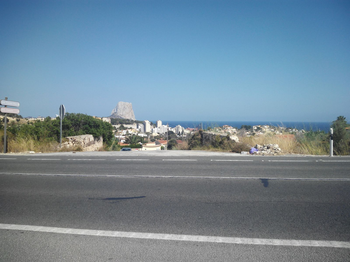 Plots for sale in Calpe Costa Blanca, Alicante, Spain
