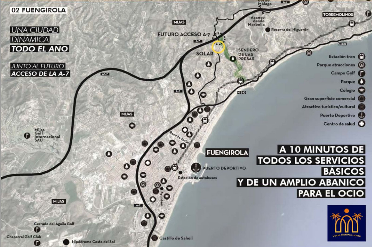 Plots for sale in Torreblanca Costa Del Sol, Málaga, Spain