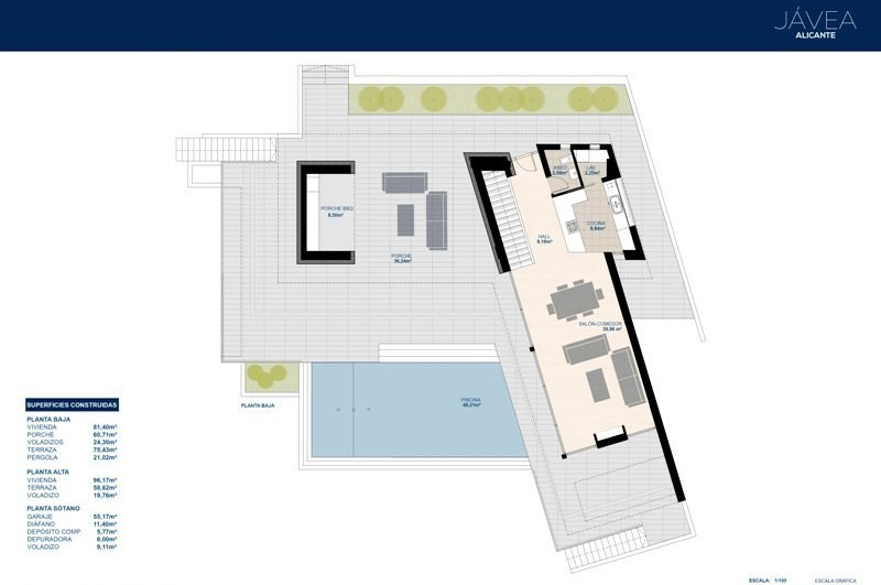 3 Bed Townhouse for sale in Javea Costa Blanca, Alicante, Spain