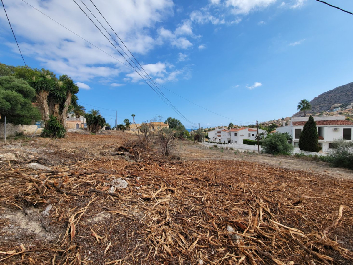 Plots for sale in Calpe Costa Blanca, Alicante, Spain