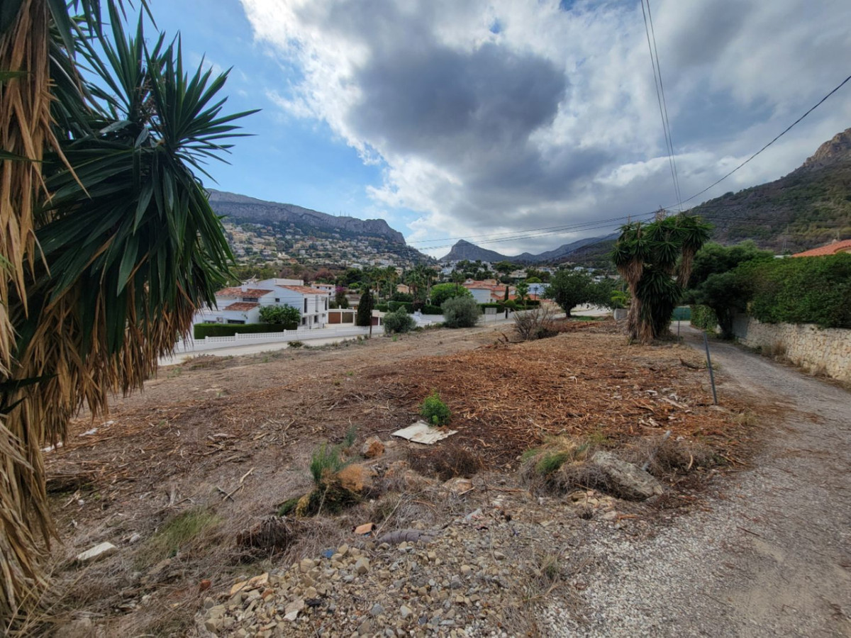 Plots for sale in Calpe Costa Blanca, Alicante, Spain