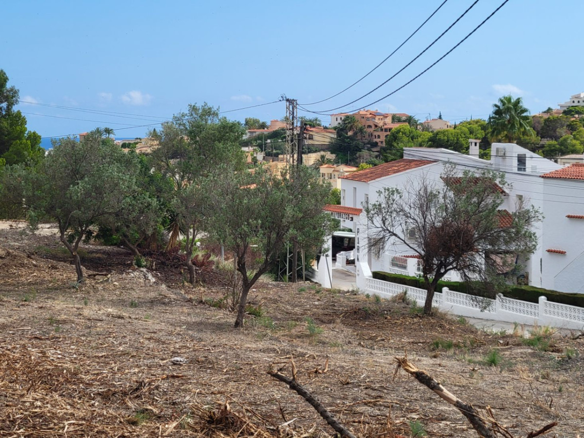 Plots for sale in Calpe Costa Blanca, Alicante, Spain