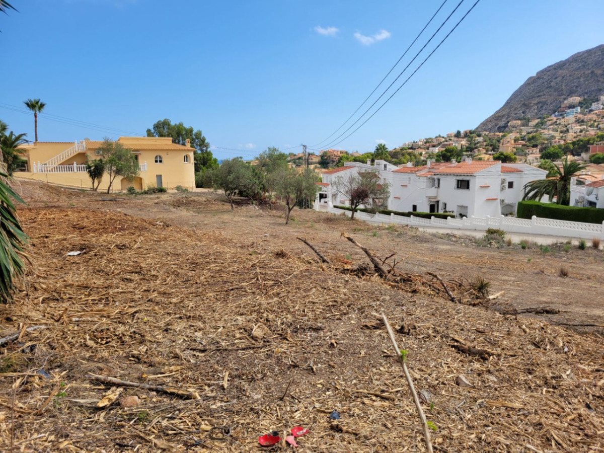 Plots for sale in Calpe Costa Blanca, Alicante, Spain