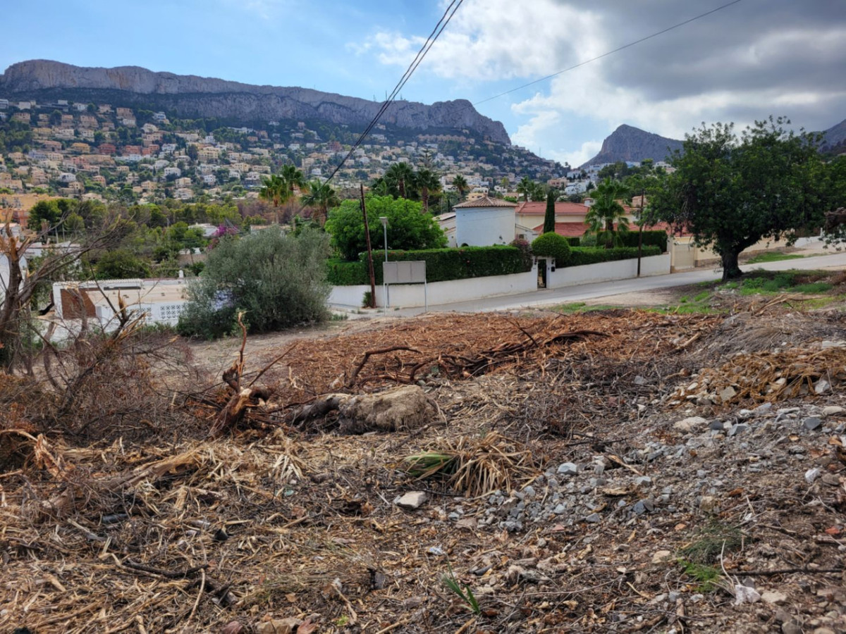 Plots for sale in Calpe Costa Blanca, Alicante, Spain