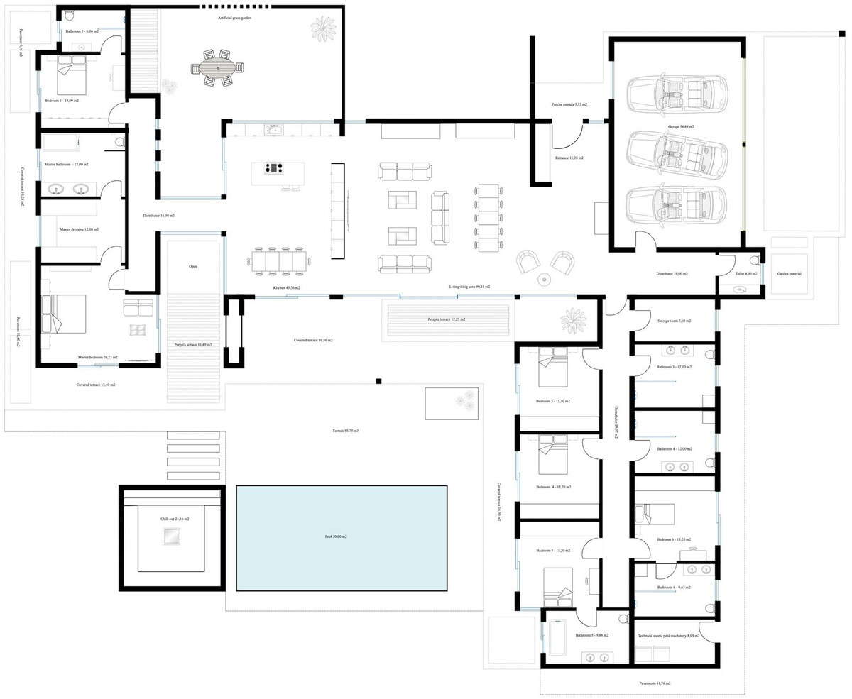 Se vende Villa - Chalet de 6 dormitorios en Costa Del Sol, Cadiz, España