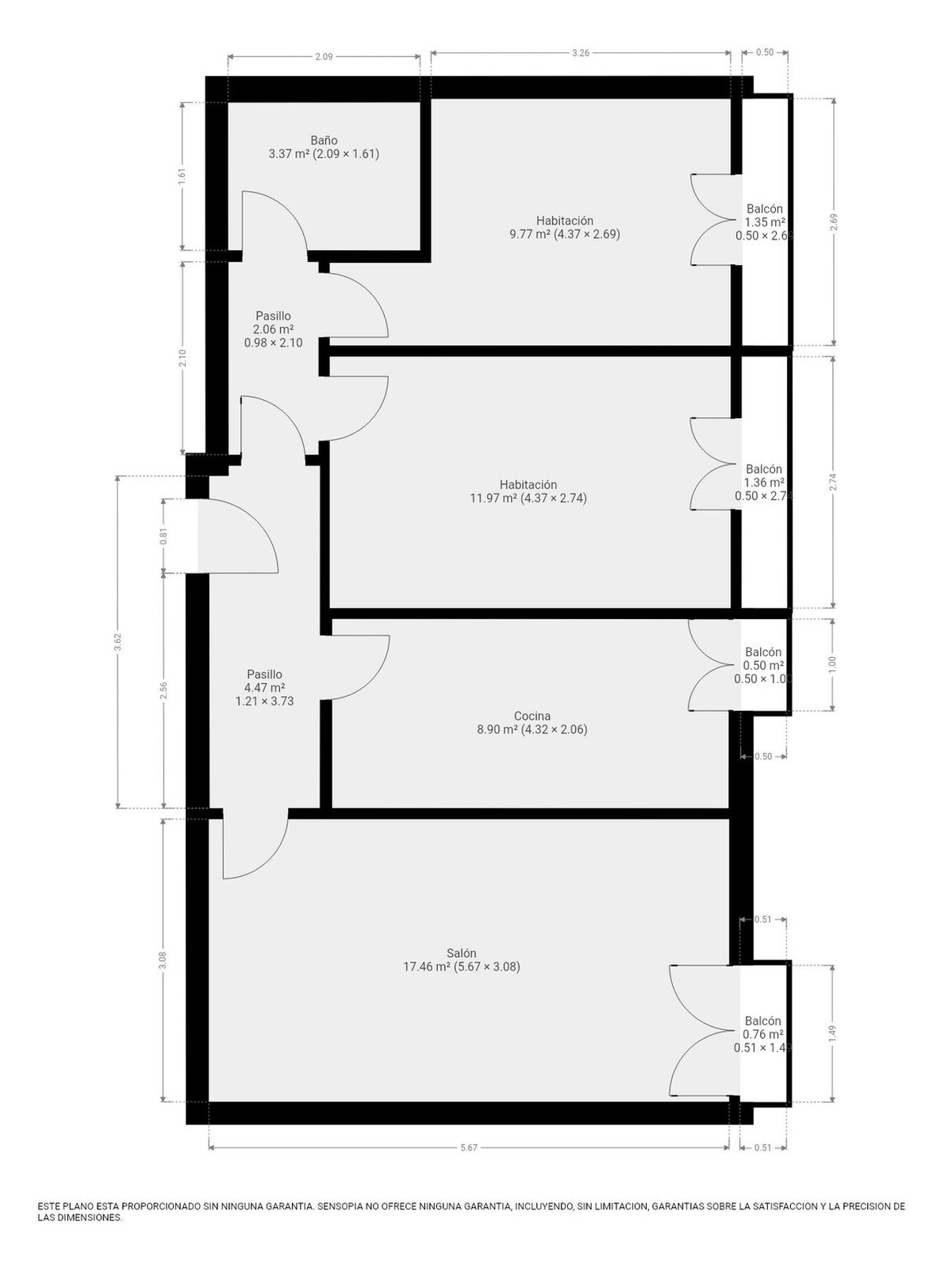 Se vende Apartamento en Planta Última de 2 dormitorios en Málaga Ciudad, Málaga, España