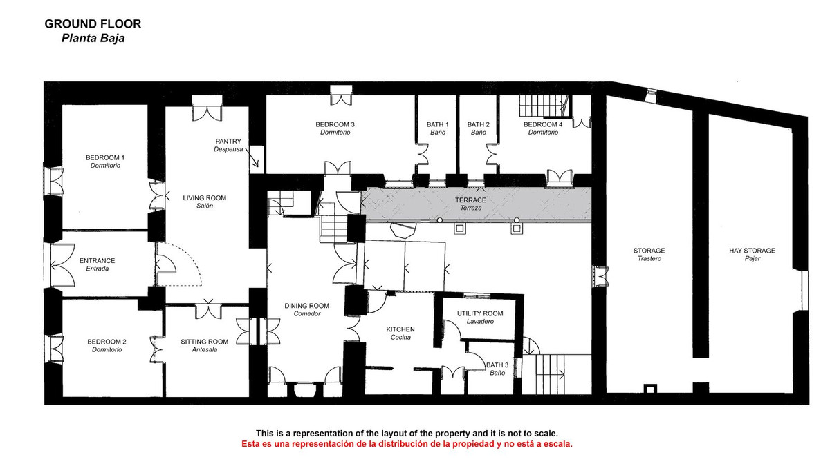 4 Bed Townhouse for sale in Ardales Costa Del Sol, Málaga, Spain