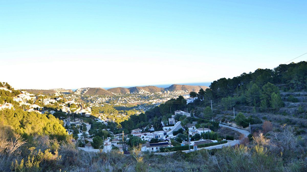 Plots for sale in Moraira Costa Blanca, Alicante, Spain