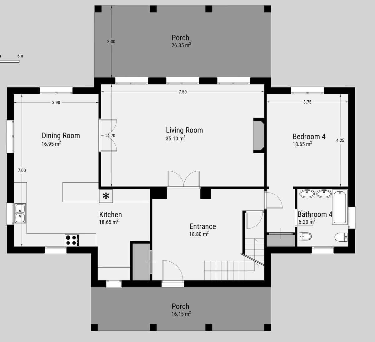 Se vende Villa - Chalet de 5 dormitorios en Costa Del Sol, Málaga, España