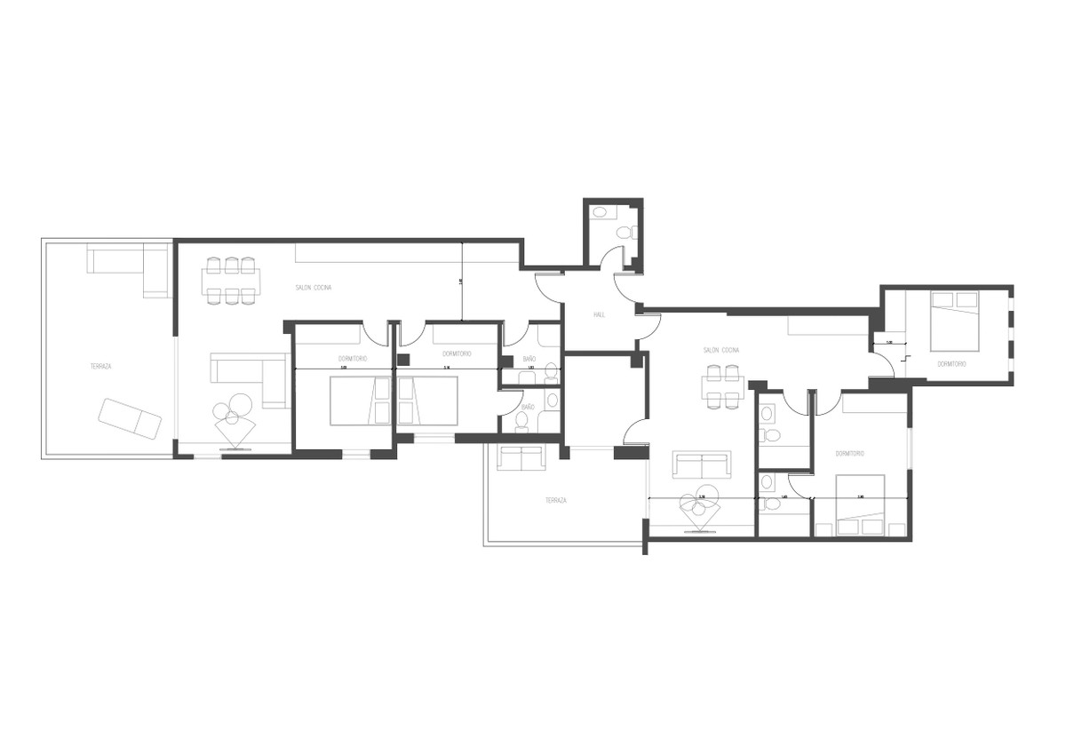 Se vende Apartamento Planta Media de 5 dormitorios en Costa Del Sol, Málaga, España