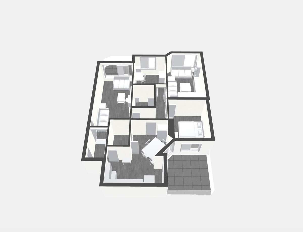 Se vende Apartamento Planta Media de 3 dormitorios en Málaga Ciudad, Málaga, España