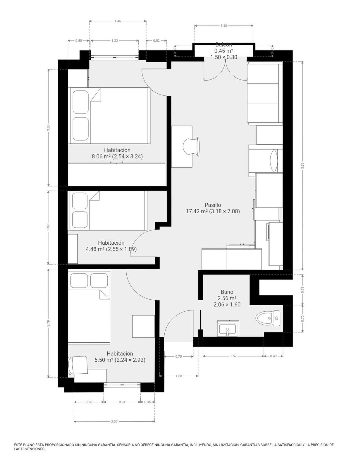3 Bed Apartment for sale in La Merced Málaga Ciudad, Málaga, Spain