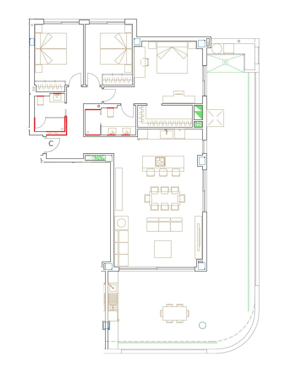 Se vende Apartamento Planta Media de 3 dormitorios en Costa Del Sol, Málaga, España