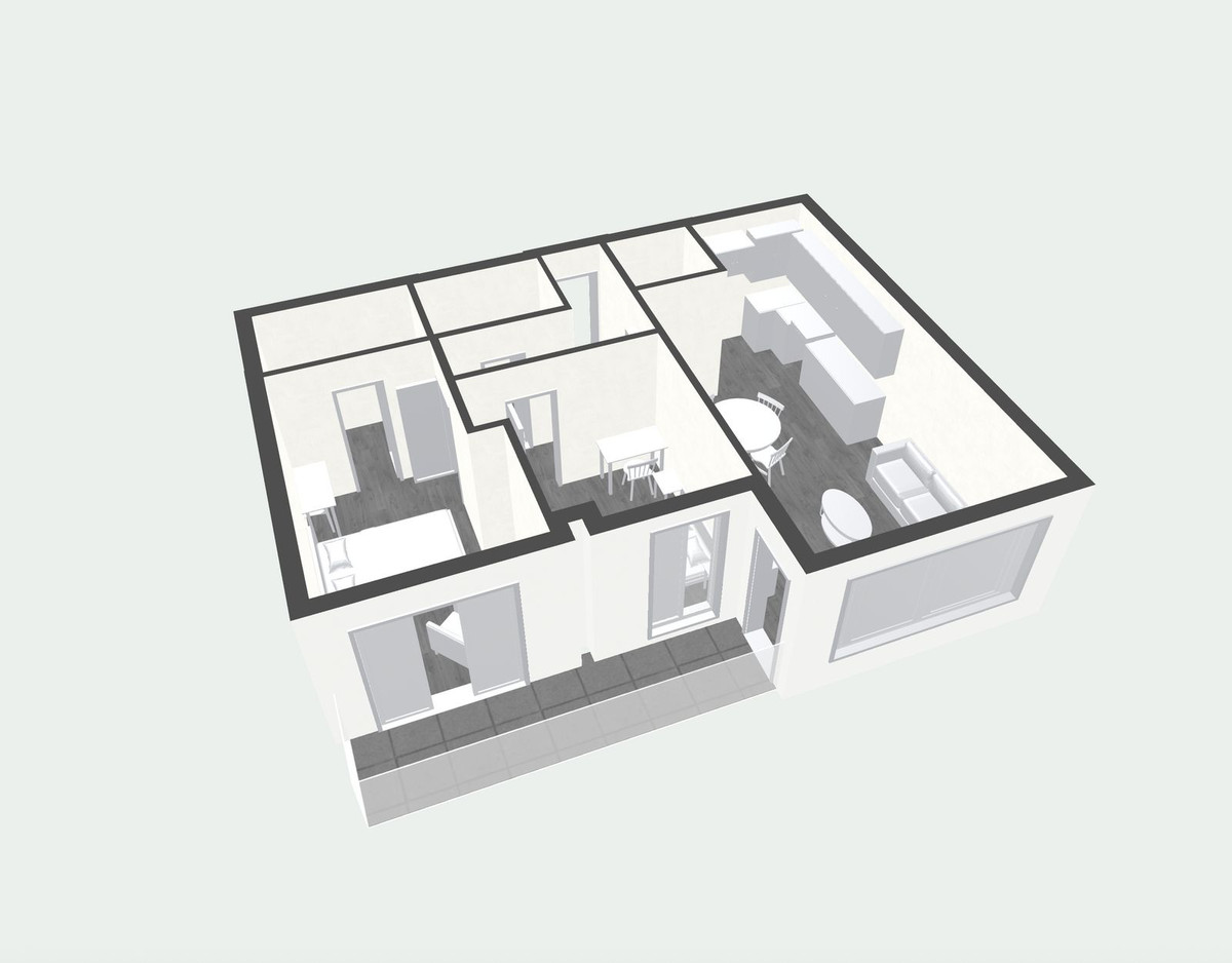 Se vende Apartamento Planta Media de 2 dormitorios en Málaga Ciudad, Málaga, España