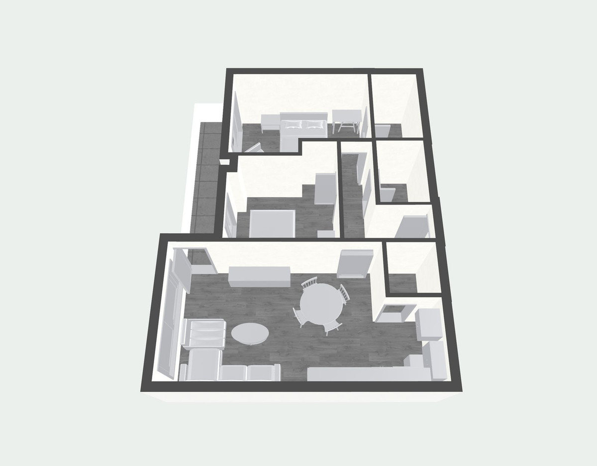 Se vende Apartamento Planta Media de 2 dormitorios en Málaga Ciudad, Málaga, España