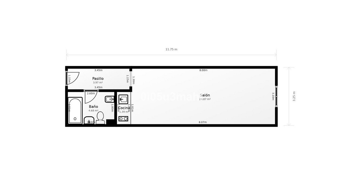 Se vende Estudio Planta Media  en Málaga Ciudad, Málaga, España