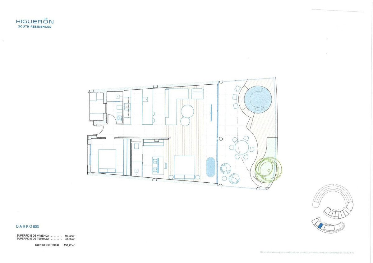 Se vende Apartamento Planta Media de 2 dormitorios en Costa Del Sol, Málaga, España