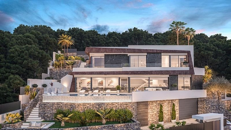 5 Bed Townhouse for sale in Calpe Costa Blanca, Alicante, Spain