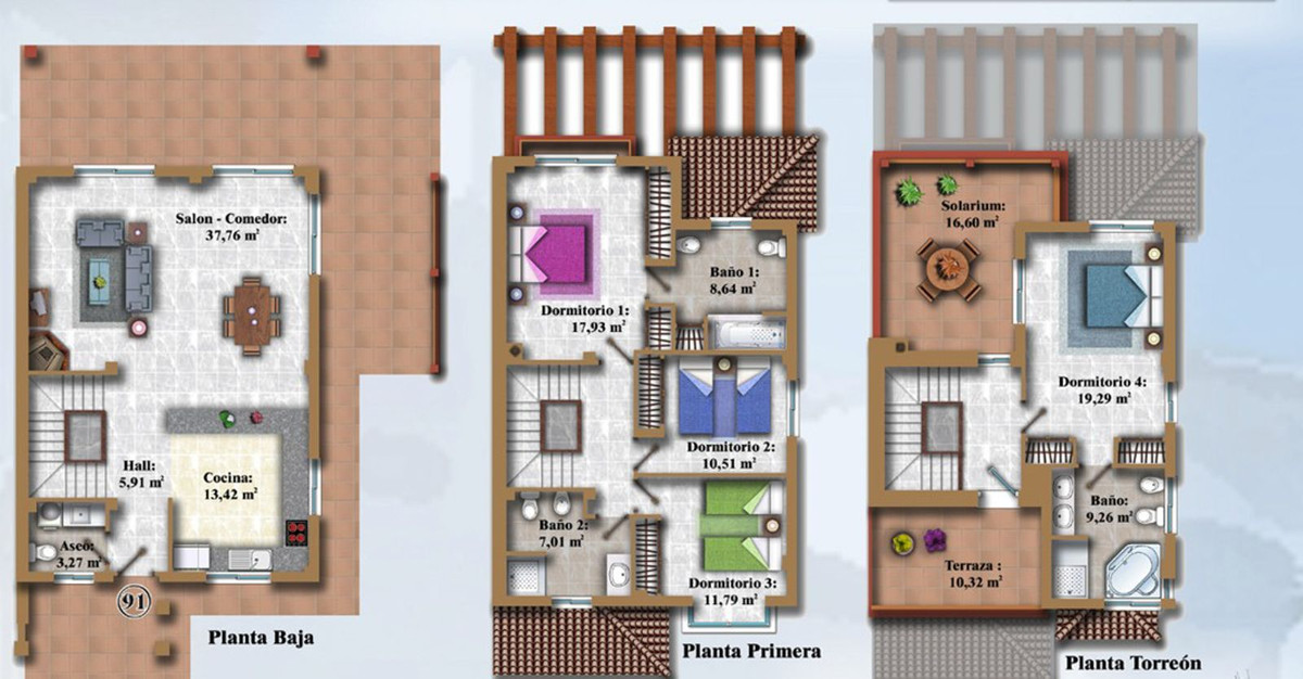 4 Bed Townhouse for sale in Lauro Golf Costa Del Sol, Málaga, Spain