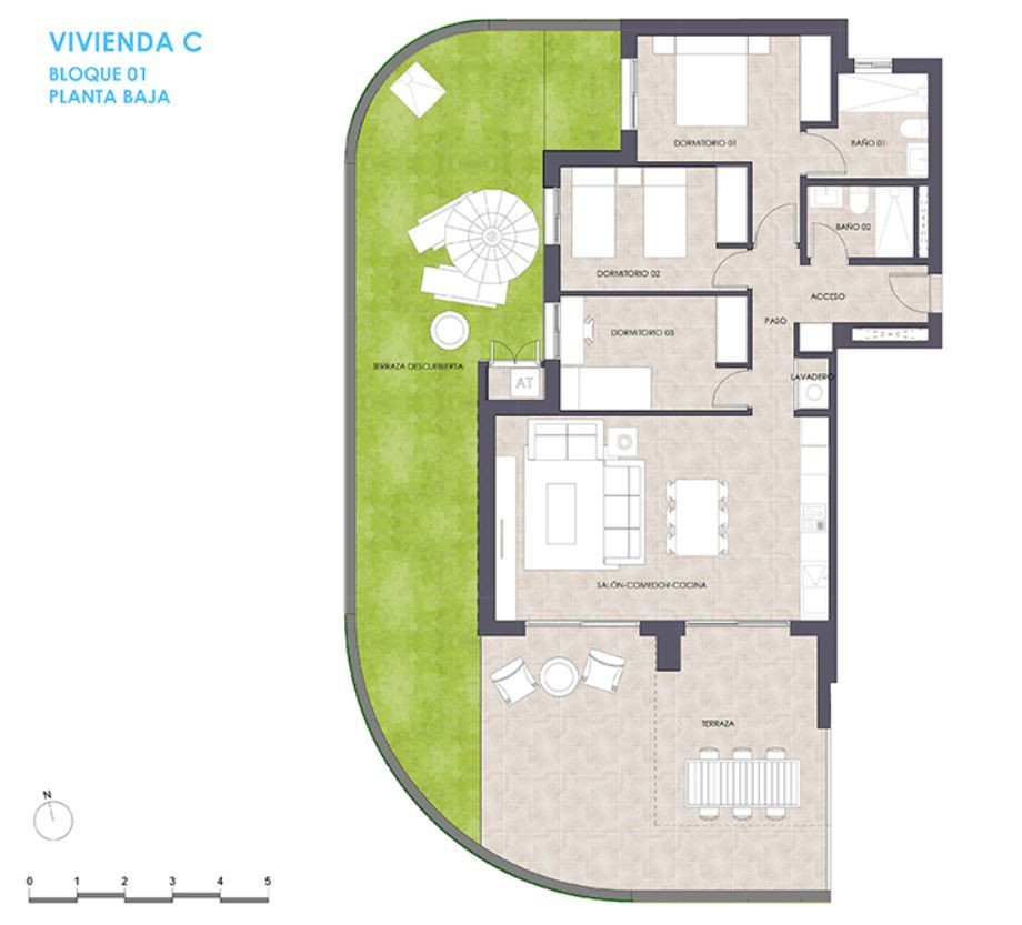 3 Bed Apartment for sale in Calpe Costa Blanca, Alicante, Spain