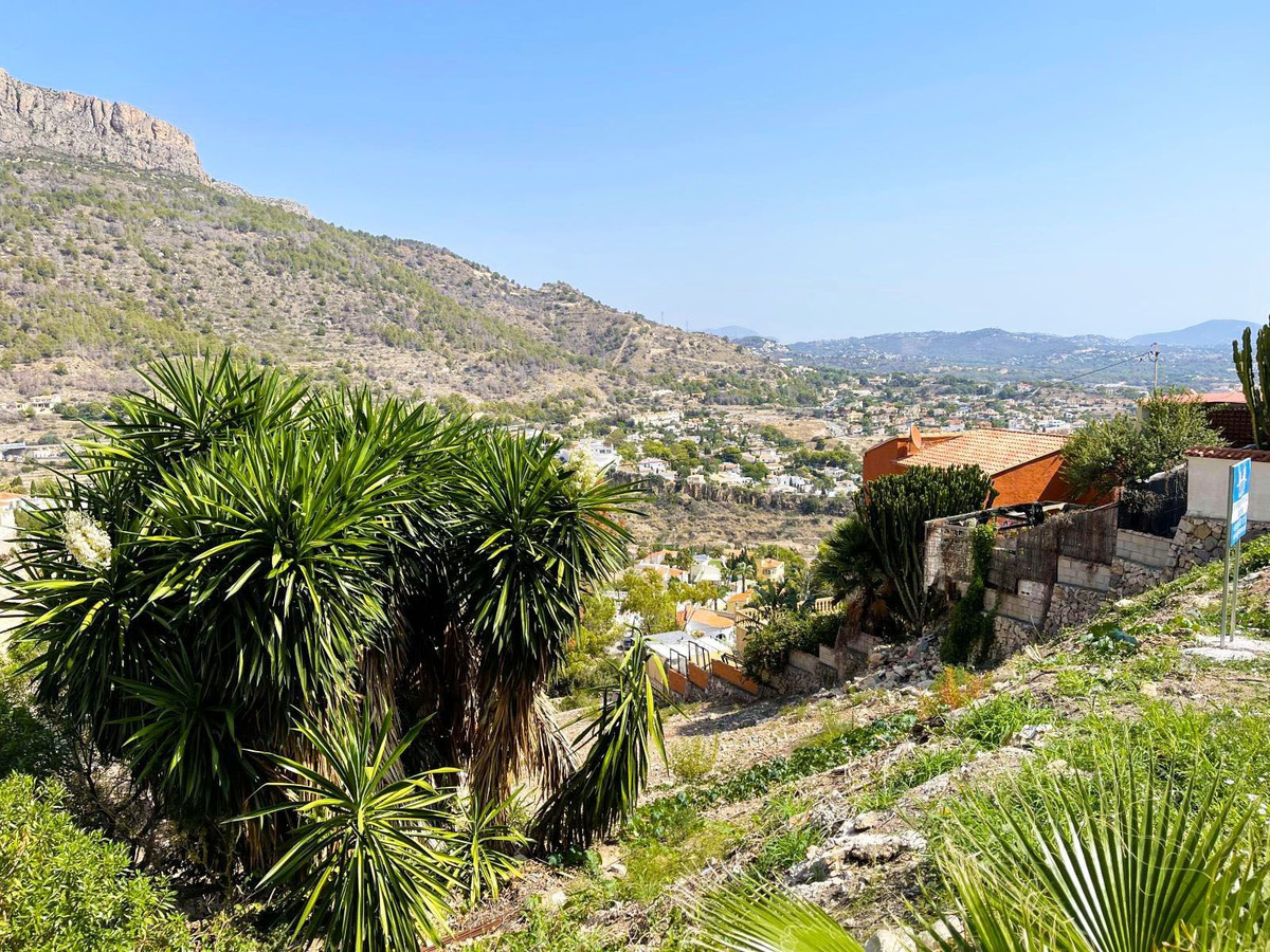 Plots for sale in Calpe Costa Blanca, Alicante, Spain