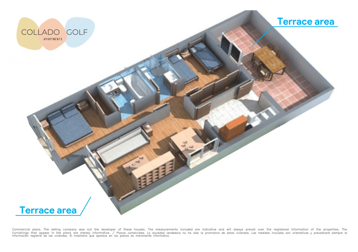Se vende Apartamento Planta Baja de 2 dormitorios en Costa Calida, Murcia, España