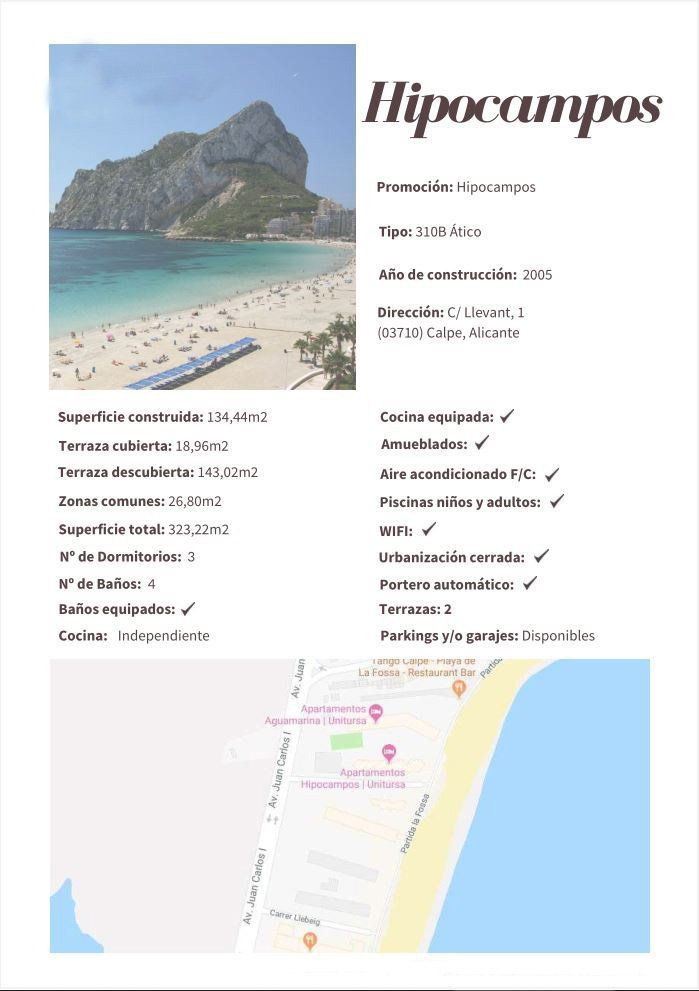 Se vende Apartamento Planta Baja de 3 dormitorios en Costa Blanca, Alicante, España