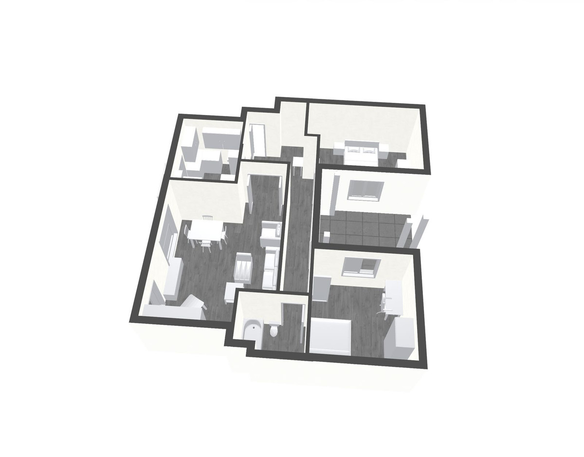 Se vende Apartamento Planta Media de 2 dormitorios en Málaga Ciudad, Málaga, España