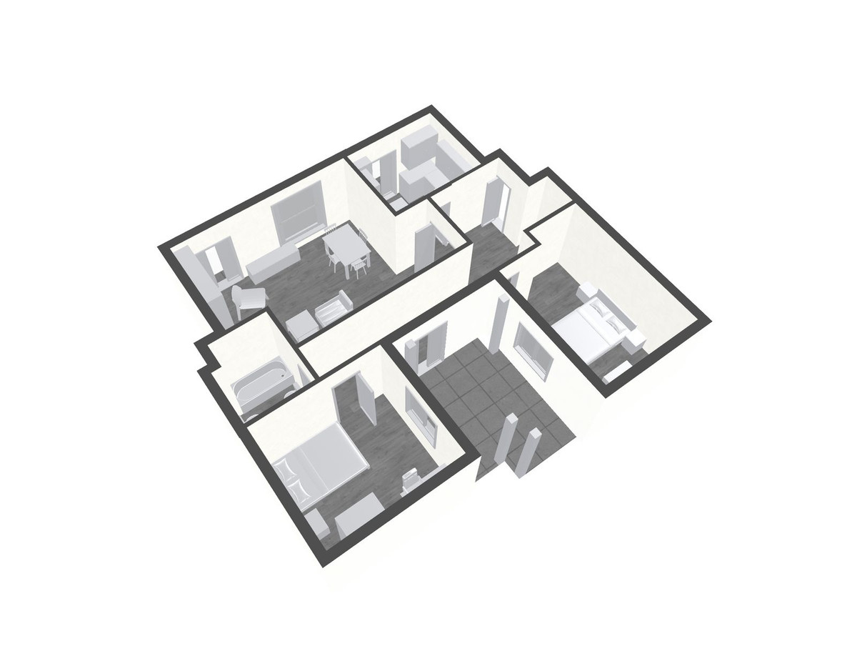 Se vende Apartamento Planta Media de 2 dormitorios en Málaga Ciudad, Málaga, España