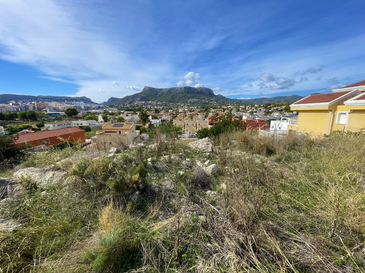 Plots for sale in Calpe Costa Blanca, Alicante, Spain