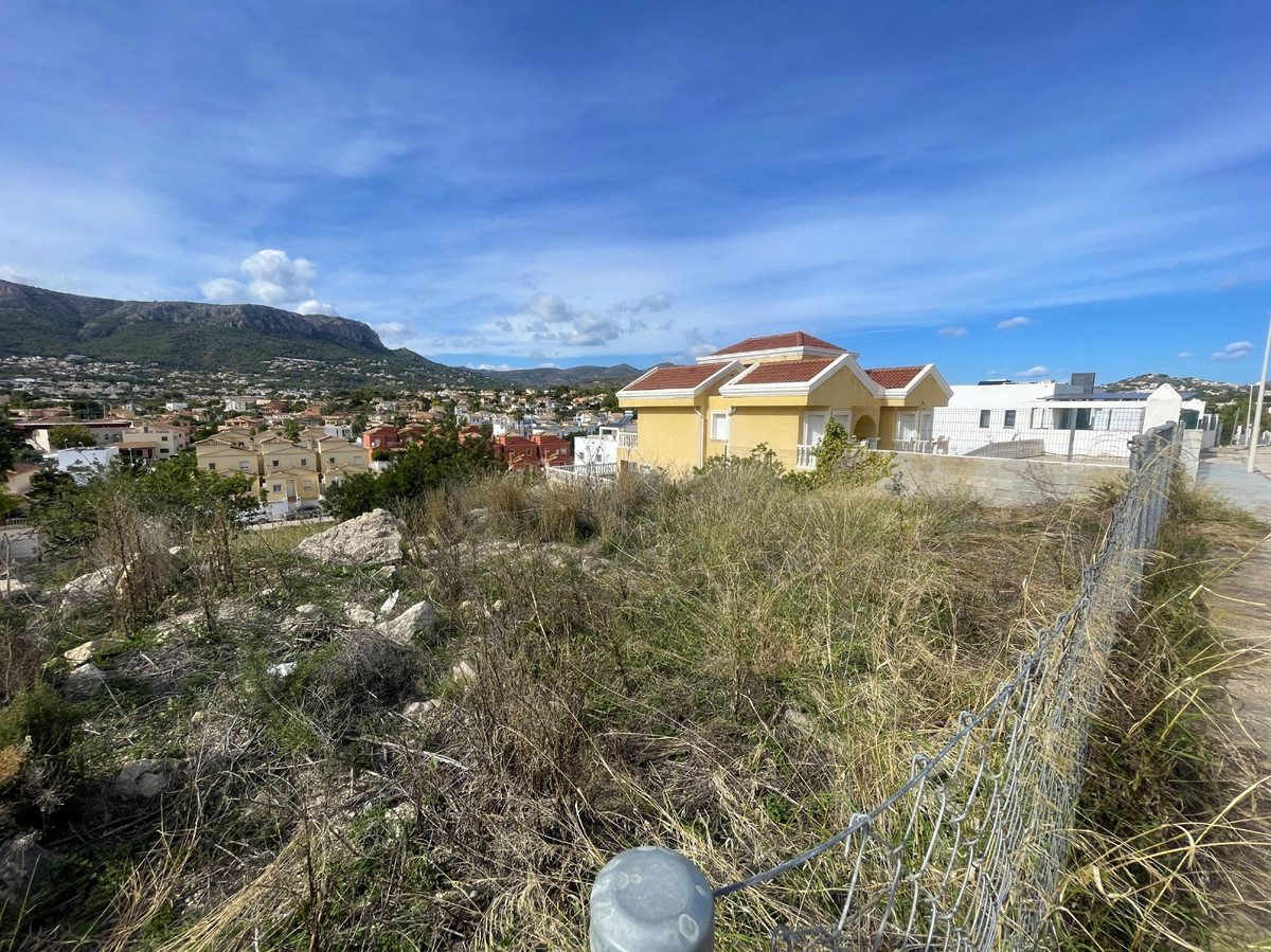 Plots for sale in Calpe Costa Blanca, Alicante, Spain