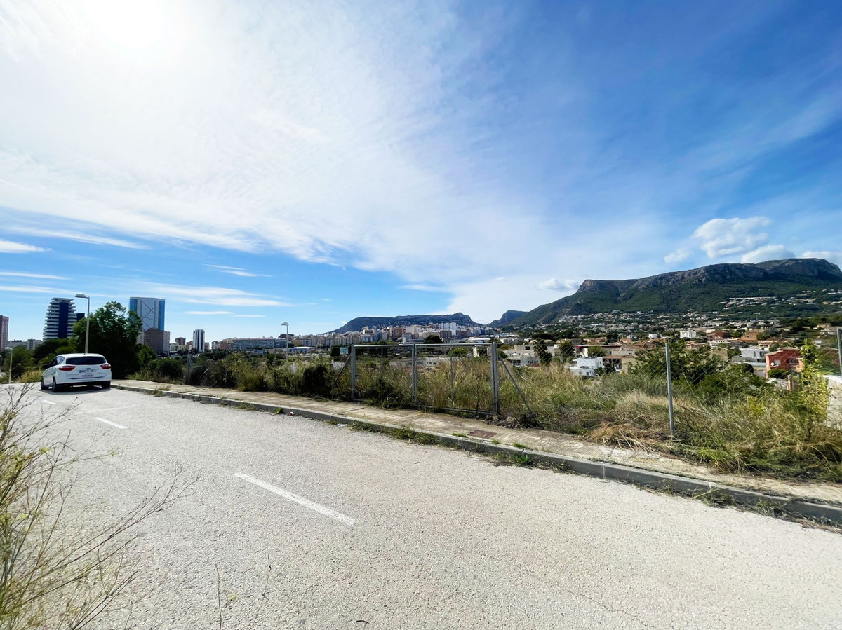 Plots for sale in Calpe Costa Blanca, Alicante, Spain