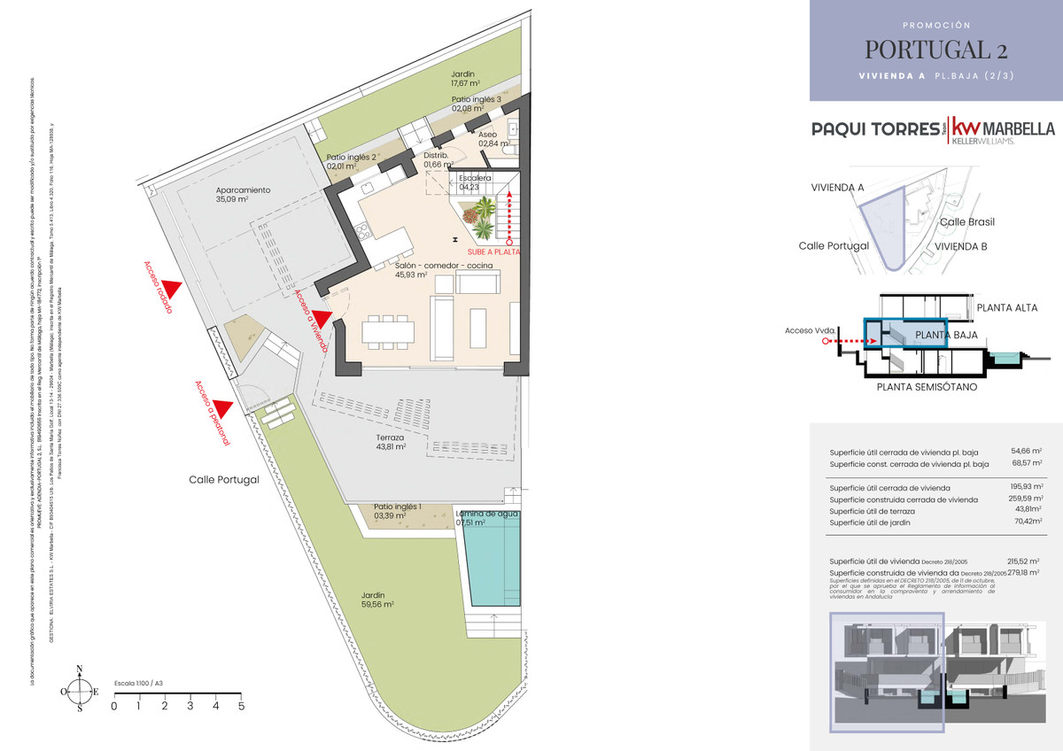 3 Bed Townhouse for sale in Pedregalejo Málaga Ciudad, Málaga, Spain