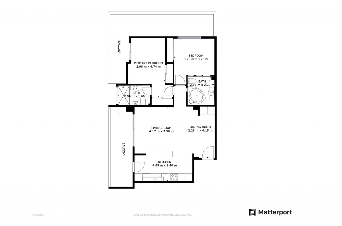 Se vende Apartamento Planta Media de 2 dormitorios en Costa Del Sol, Málaga, España