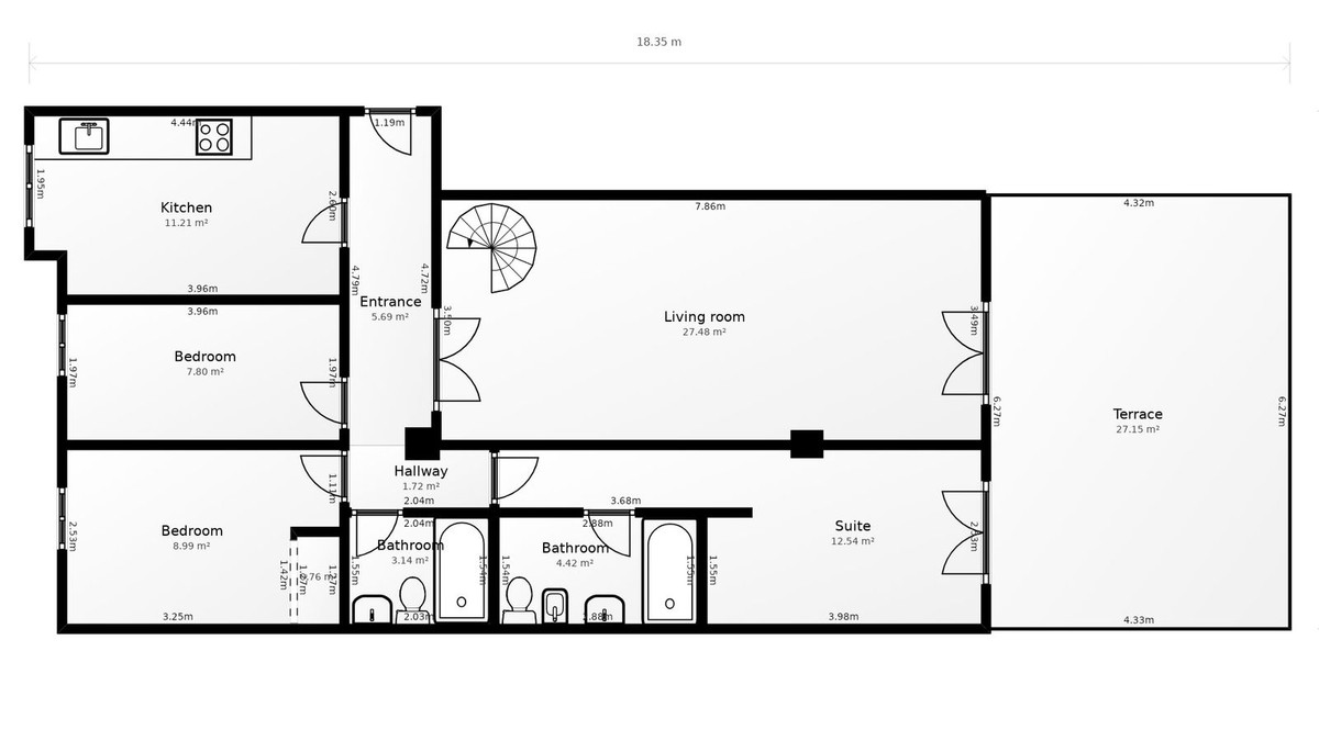 3 Bed Apartment for sale in Benalmadena Costa Del Sol, Málaga, Spain