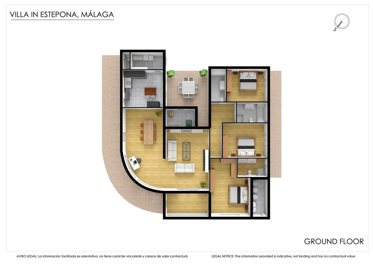 5 Bed Townhouse for sale in Estepona Costa Del Sol, Málaga, Spain