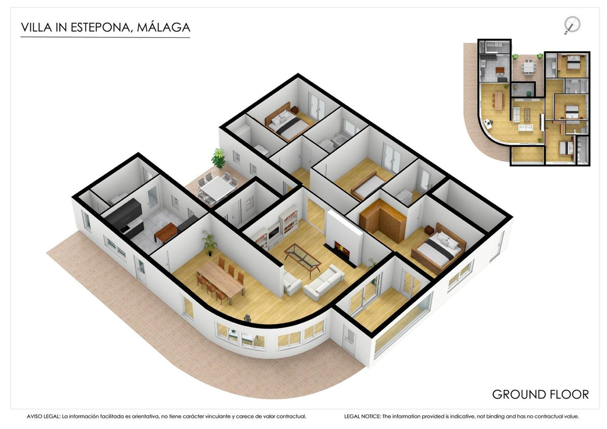 5 Bed Townhouse for sale in Estepona Costa Del Sol, Málaga, Spain