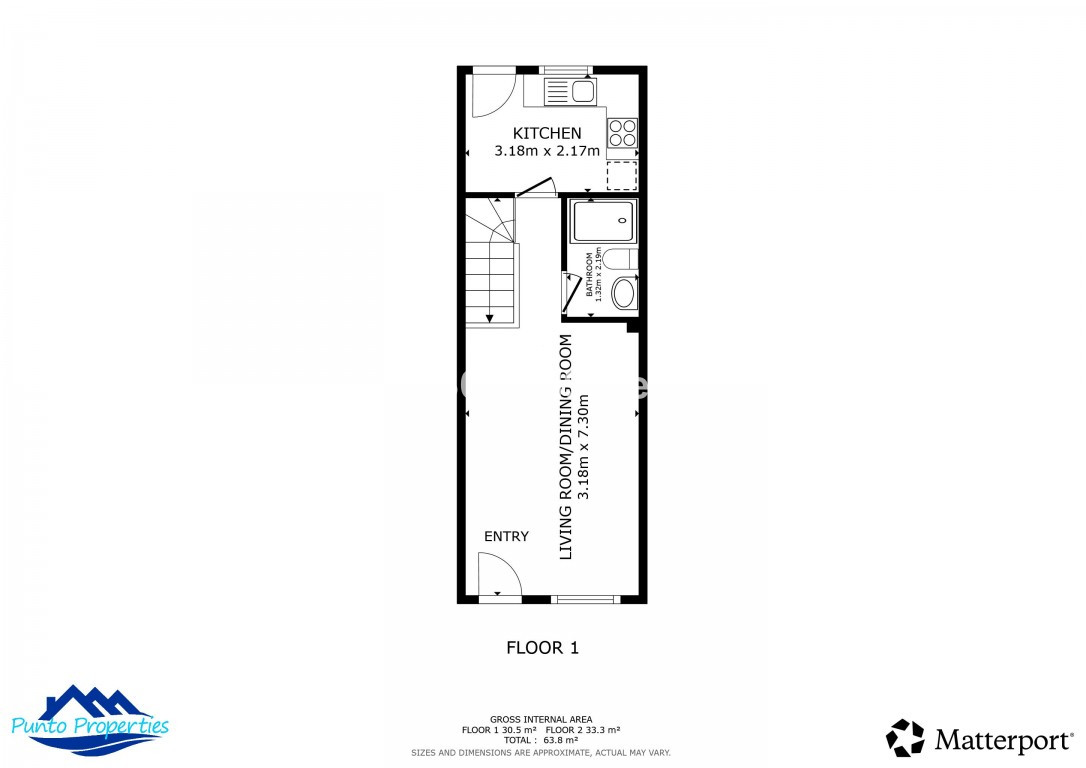 2 Bed Townhouse for sale in San Javier Costa Calida, Murcia, Spain