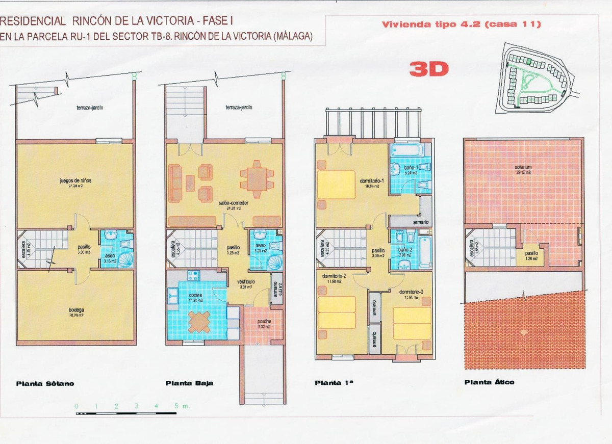4 Bed Townhouse for sale in Rincón De La Victoria Costa Del Sol East, Málaga, Spain