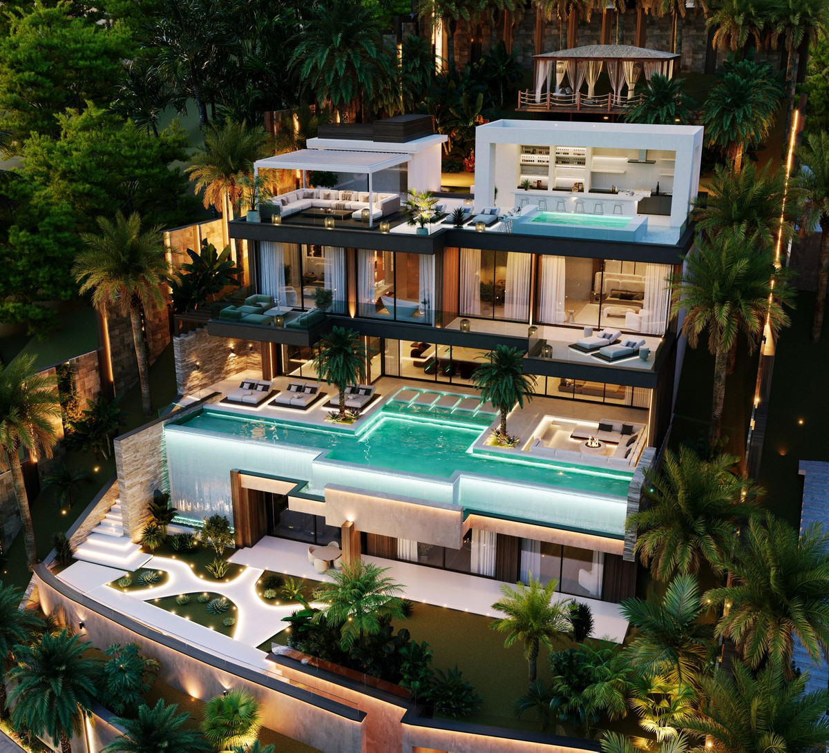 Se vende Villa - Chalet de 5 dormitorios en Costa Del Sol, Málaga, España