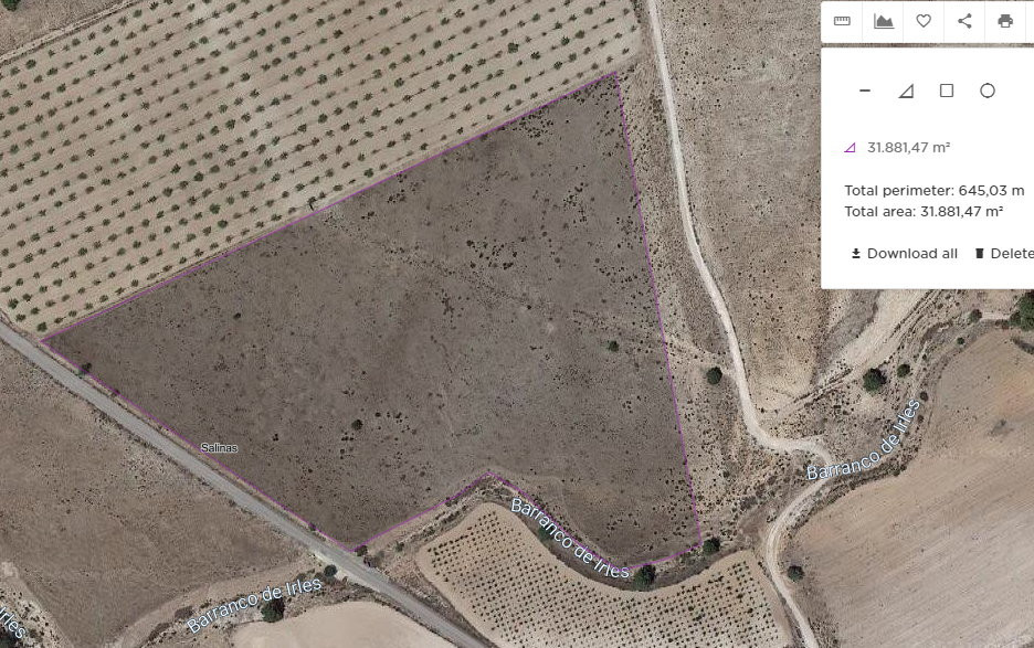 Se vende Terreno Rustico  en Costa Blanca, Alicante, España