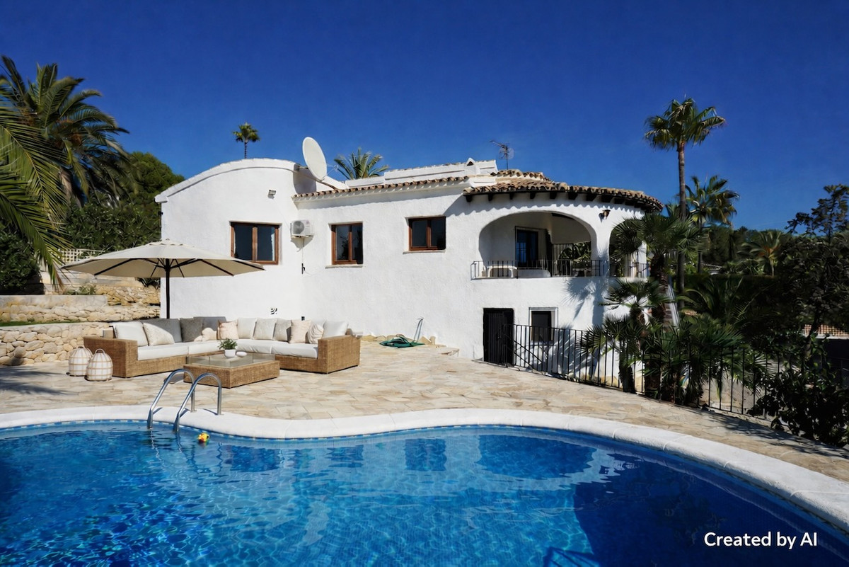 4 Bed Townhouse for sale in Moraira Costa Blanca, Alicante, Spain