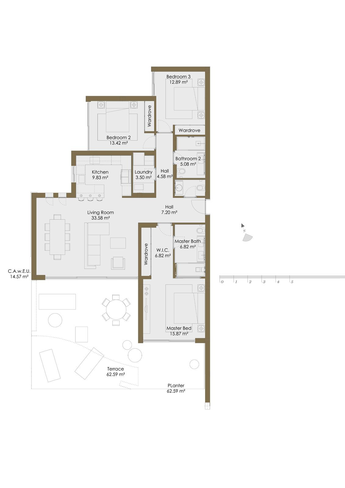 Se vende Apartamento Planta Media de 3 dormitorios en Costa Del Sol, Málaga, España