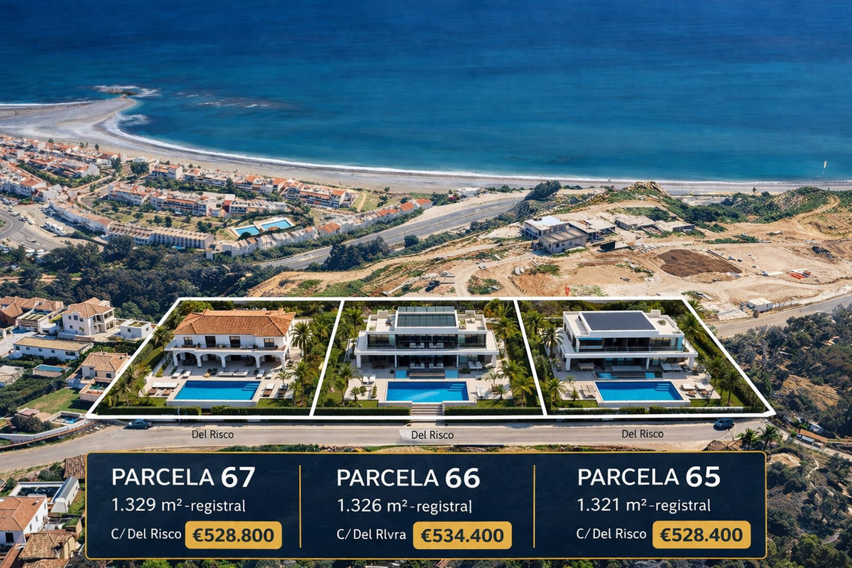 Plots for sale in Manilva Costa Del Sol, Málaga, Spain