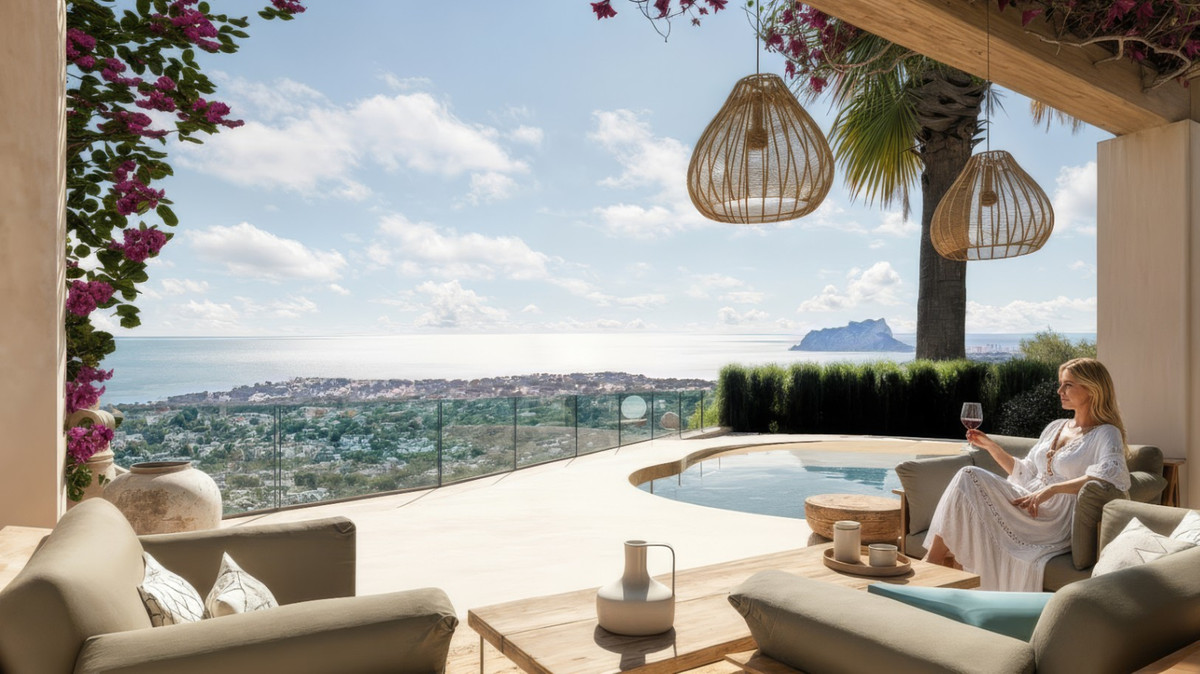 4 Bed Townhouse for sale in Moraira Costa Blanca, Alicante, Spain