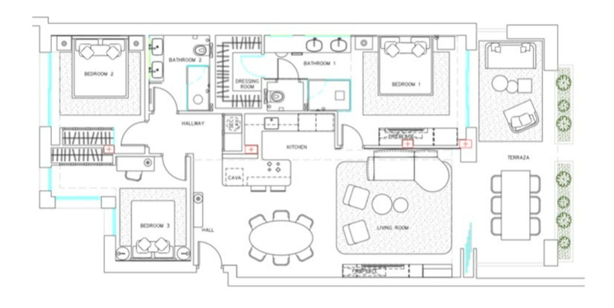 3 Bed Apartment for sale in New Golden Mile Costa Del Sol, Málaga, Spain