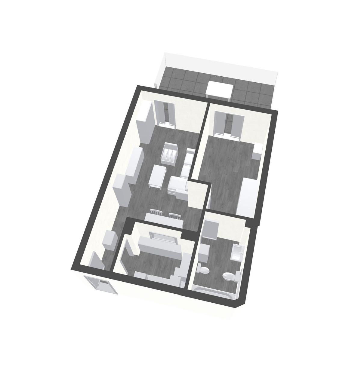 Se vende Apartamento Planta Media de 1 dormitorios en Costa Del Sol, Málaga, España